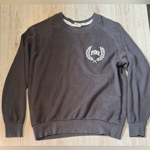 PINK Victoria's Secret Gray Sweatshirt crew crewneck sweater